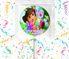Dora The Explorer Lollipops Party Favors Personalized Suckers 12 Pcs