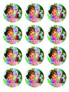 Dora The Explorer Edible Cupcake Toppers (12 Images) Cake Image Icing Sugar Sheet