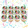 Dora The Explorer Edible Cupcake Toppers (12 Images) Cake Image Icing Sugar Sheet
