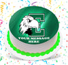 Eastern Michigan Eagles Edible Image Cake Topper Personalized Birthday Sheet Custom Frosting Round Circle