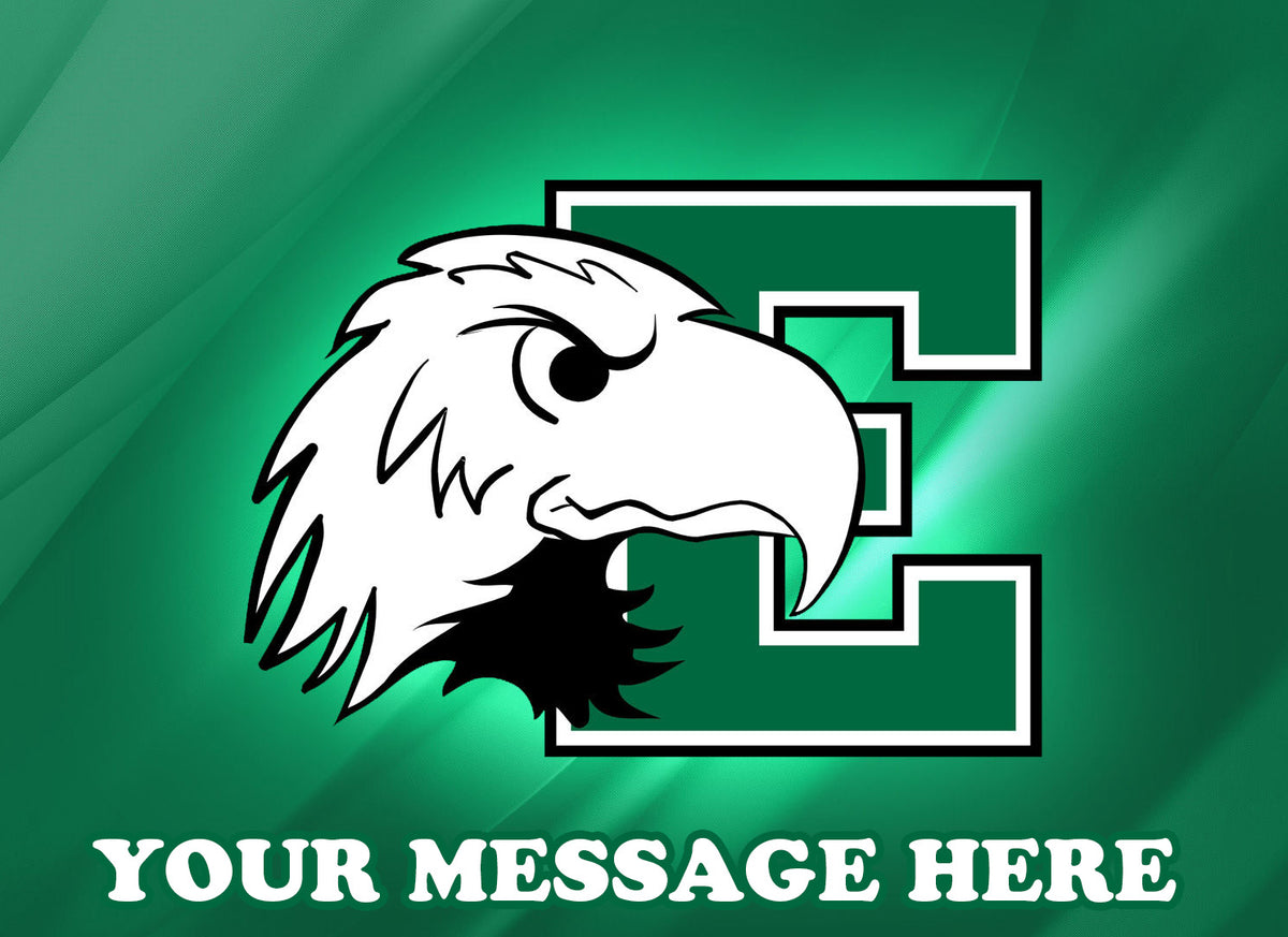 Eastern Michigan Eagles Edible Image Cake Topper Personalized Birthday Sheet Decoration Custom Party Frosting Transfer Fondant