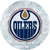 Edmonton Oilers Edible Image Cake Topper Personalized Birthday Sheet Custom Frosting Round Circle