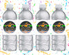 El Toro Loco Monster Jam Truck Water Bottle Stickers 12 Pcs Labels Party Favors Supplies Decorations