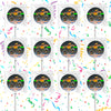 El Toro Loco Monster Jam Truck Lollipops Party Favors Personalized Suckers 12 Pcs