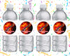Electric Guitar Water Bottle Stickers 12 Pcs Labels Party Favors Supplies Decorations