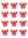 Elmo Edible Cupcake Toppers (12 Images) Cake Image Icing Sugar Sheet