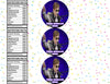 Elton John Water Bottle Stickers 12 Pcs Labels Party Favors Supplies Decorations