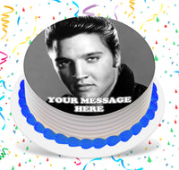 Elvis Presley Edible Image Cake Topper Personalized Birthday Sheet Cus ...