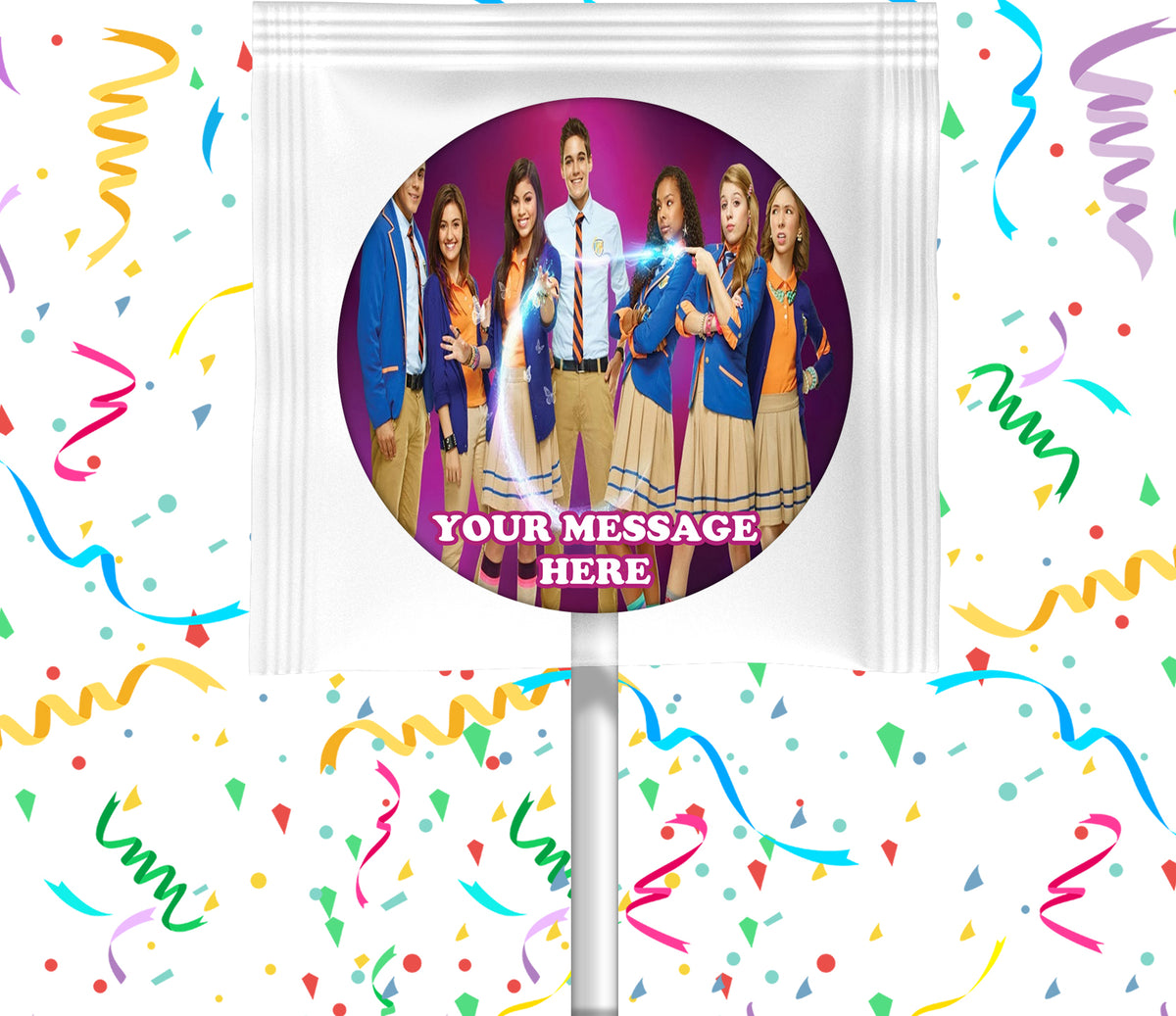 Every Witch Way Lollipops Party Favors Personalized Suckers 12 Pcs