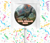 Jurassic World Fallen Kingdom Lollipops Party Favors Personalized Suckers 12 Pcs