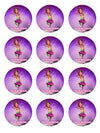 Fancy Nancy Edible Cupcake Toppers (12 Images) Cake Image Icing Sugar Sheet