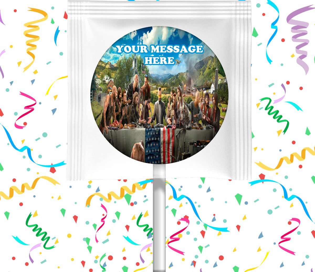 Far Cry Lollipops Party Favors Personalized Suckers 12 Pcs
