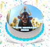 Ferdinand Edible Image Cake Topper Personalized Birthday Sheet Custom Frosting Round Circle