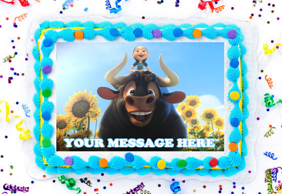 Ferdinand Edible Image Cake Topper Personalized Birthday Sheet Decoration Custom Party Frosting Transfer Fondant