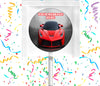 Ferrari Lollipops Party Favors Personalized Suckers 12 Pcs