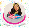 Cardi B Edible Image Cake Topper Personalized Birthday Sheet Custom Frosting Round Circle