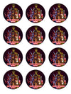Five Nights At Freddy's Edible Cupcake Toppers (12 Images) Cake Image Icing Sugar Sheet