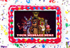 Five Nights At Freddy's Edible Image Cake Topper Personalized Birthday Sheet Decoration Custom Party Frosting Transfer Fondant