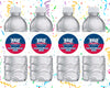 Florida Atlantic Owls Water Bottle Stickers 12 Pcs Labels Party Favors Supplies Decorations