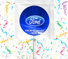 Ford Lollipops Party Favors Personalized Suckers 12 Pcs