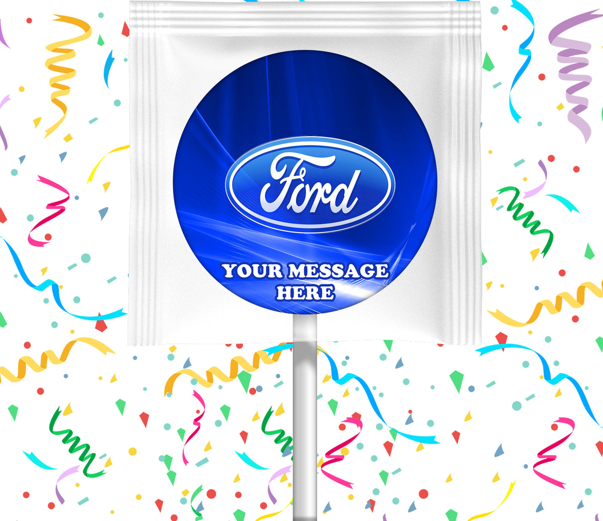 Ford Lollipops Party Favors Personalized Suckers 12 Pcs