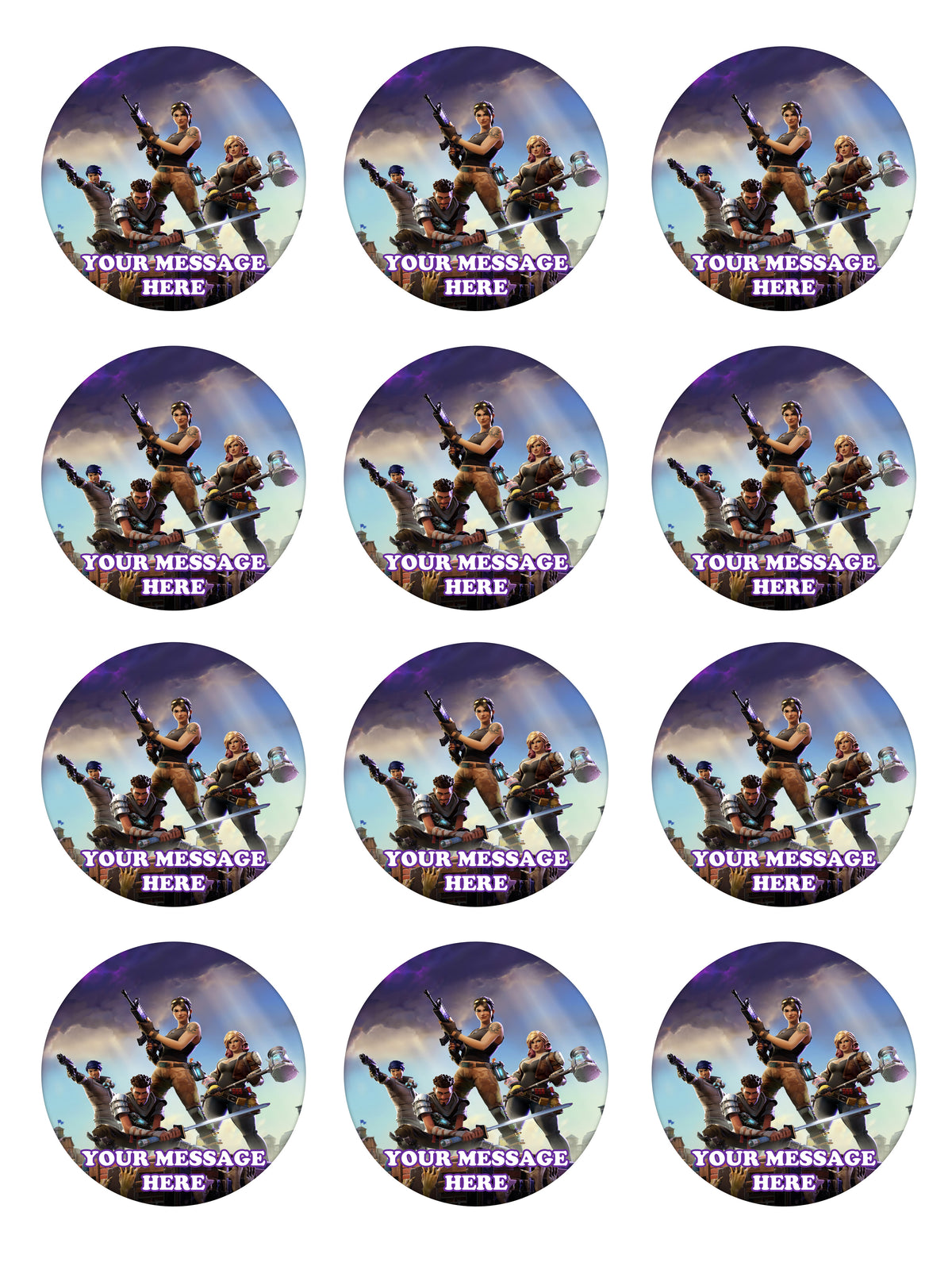 Fortnite Edible Cupcake Toppers (12 Images) Cake Image Icing Sugar She - PartyCreationz fortnite-edible-cupcake-toppers-12-images-cake-image-icing-sugar-she-partycreationz