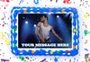 Freddie Mercury Edible Image Cake Topper Personalized Birthday Sheet Decoration Custom Party Frosting Transfer Fondant
