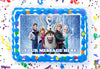 Frozen Edible Image Cake Topper Personalized Birthday Sheet Decoration Custom Party Frosting Transfer Fondant