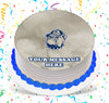 Georgetown Hoyas Edible Image Cake Topper Personalized Birthday Sheet Custom Frosting Round Circle