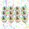 Goldie & Bear Edible Cupcake Toppers (12 Images) Cake Image Icing Sugar Sheet
