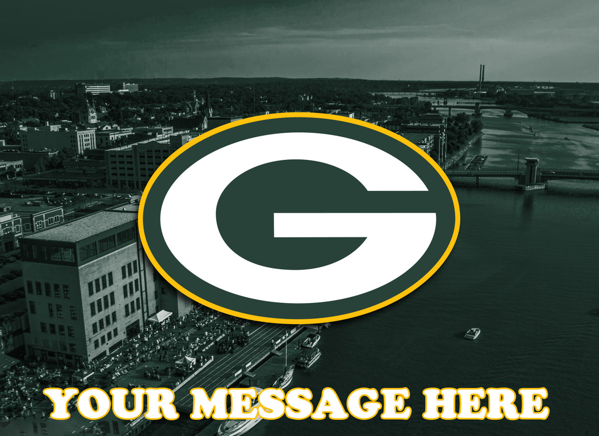 Green Bay Packers Edible Image Cake Topper Personalized Birthday Sheet Decoration Custom Party Frosting Transfer Fondant
