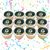 Green Bay Packers Edible Cupcake Toppers (12 Images) Cake Image Icing Sugar Sheet