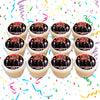 Guns N' Roses Edible Cupcake Toppers (12 Images) Cake Image Icing Sugar Sheet