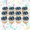Halo Edible Cupcake Toppers (12 Images) Cake Image Icing Sugar Sheet