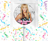Hannah Montana Lollipops Party Favors Personalized Suckers 12 Pcs
