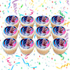 Harley Quinn Edible Cupcake Toppers (12 Images) Cake Image Icing Sugar Sheet