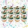 Harry Potter Edible Cupcake Toppers (12 Images) Cake Image Icing Sugar Sheet