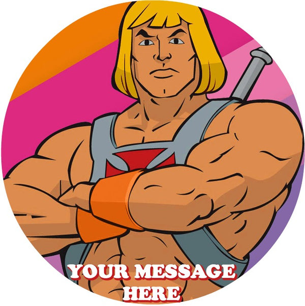 He Man And The Masters - Edible Cake Topper OR Cupcake Topper, Decor –  Edible Prints On Cake (EPoC)