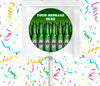 Heineken Lollipops Party Favors Personalized Suckers 12 Pcs