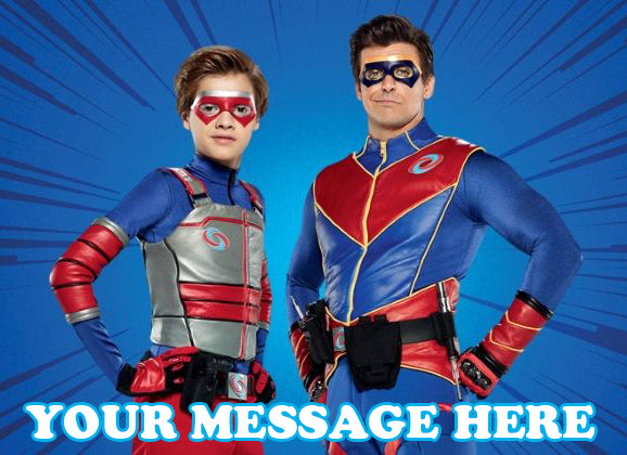 Henry Danger Edible Image Cake Topper Personalized Birthday Sheet Decoration Custom Party Frosting Transfer Fondant