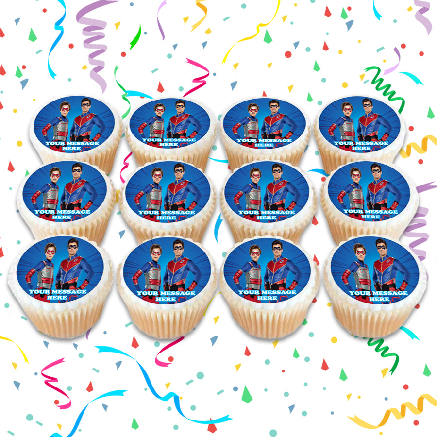 Henry Danger Edible Cupcake Toppers (12 Images) Cake Image Icing Sugar Sheet