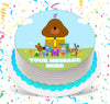 Hey Duggee Edible Image Cake Topper Personalized Birthday Sheet Custom Frosting Round Circle