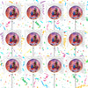 Home Lollipops Party Favors Personalized Suckers 12 Pcs