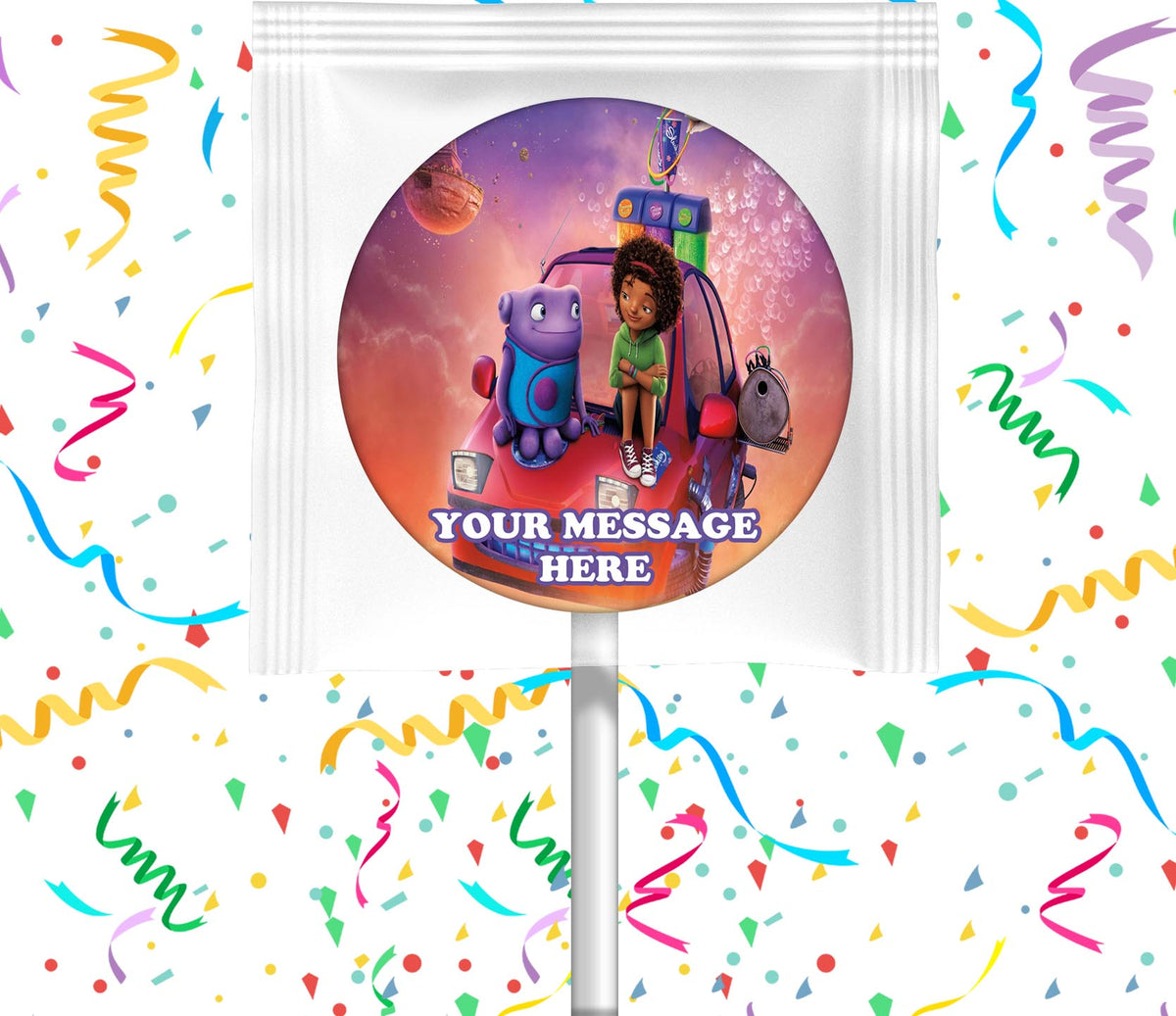 Home Lollipops Party Favors Personalized Suckers 12 Pcs