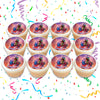 Home Edible Cupcake Toppers (12 Images) Cake Image Icing Sugar Sheet