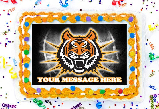 Idaho State Bengals Edible Image Cake Topper Personalized Birthday Sheet Decoration Custom Party Frosting Transfer Fondant