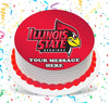 Illinois State Redbirds Edible Image Cake Topper Personalized Birthday Sheet Custom Frosting Round Circle