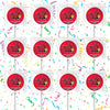 Illinois State Redbirds Lollipops Party Favors Personalized Suckers 12 Pcs