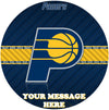 Indiana Pacers Edible Image Cake Topper Personalized Birthday Sheet Custom Frosting Round Circle
