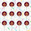 Iowa State University Lollipops Party Favors Personalized Suckers 12 Pcs